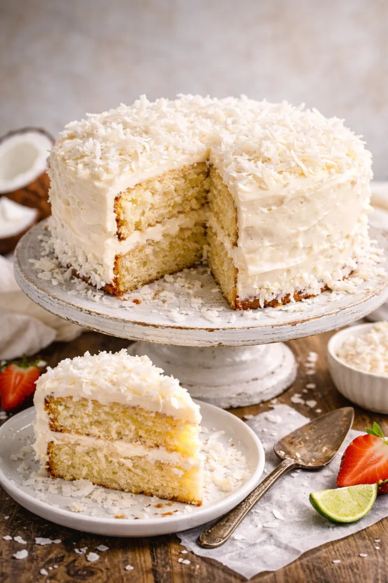 1 Bowl Vegan Coconut Cake | Easy Fluffy Dairy-Free Dessert