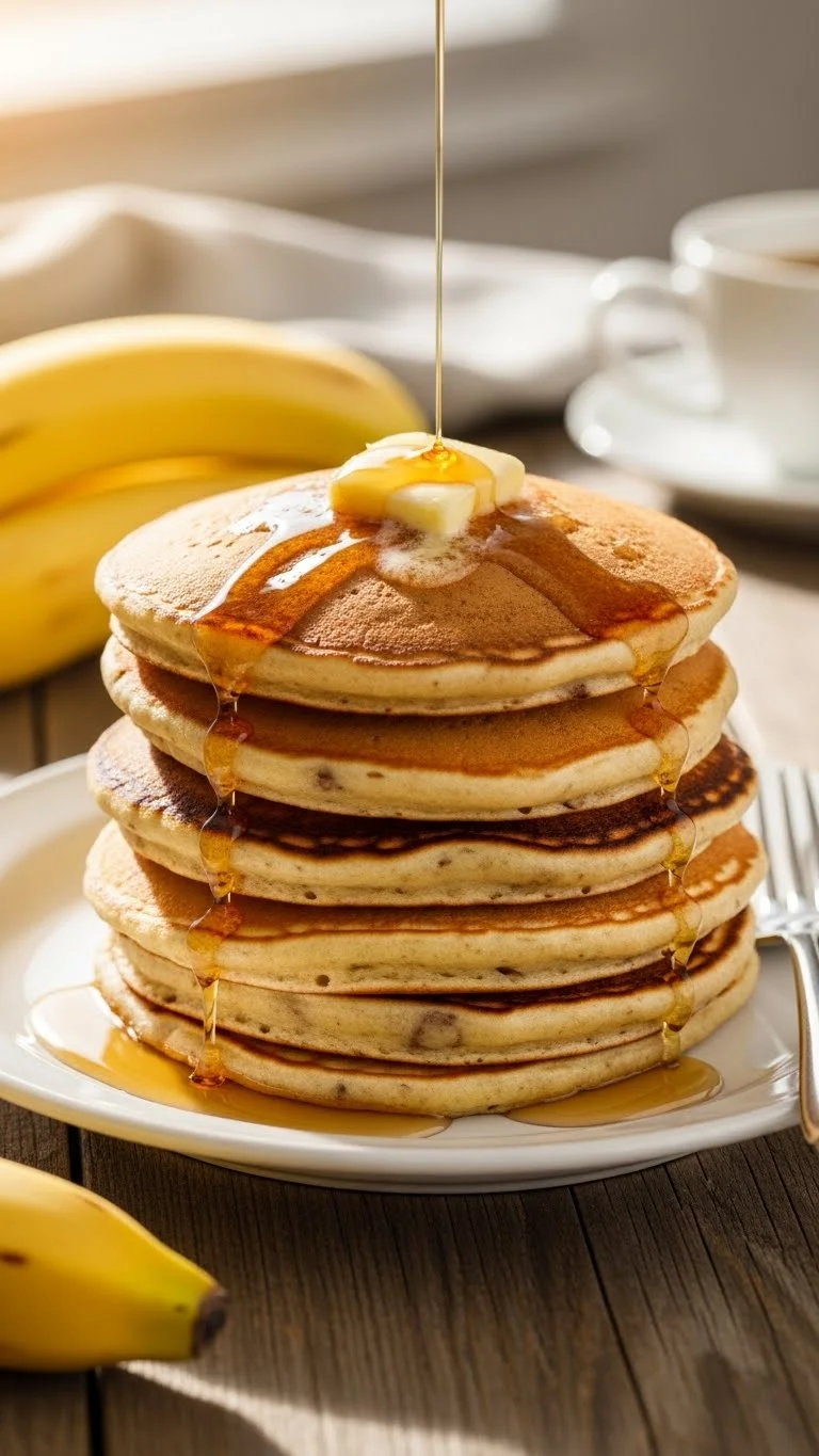 Perfect Banana Pancakes for Breakfast