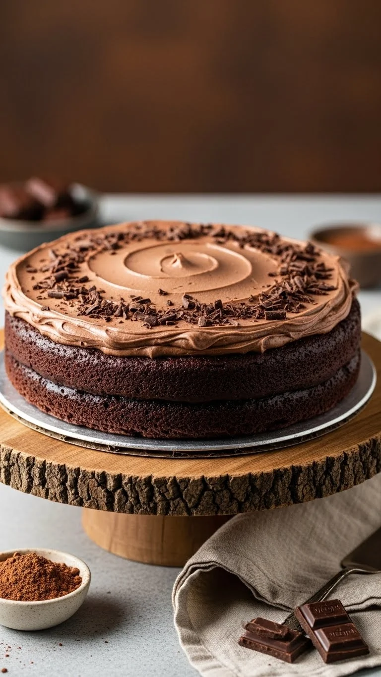 Decadent Vegan Chocolate Cake Bliss