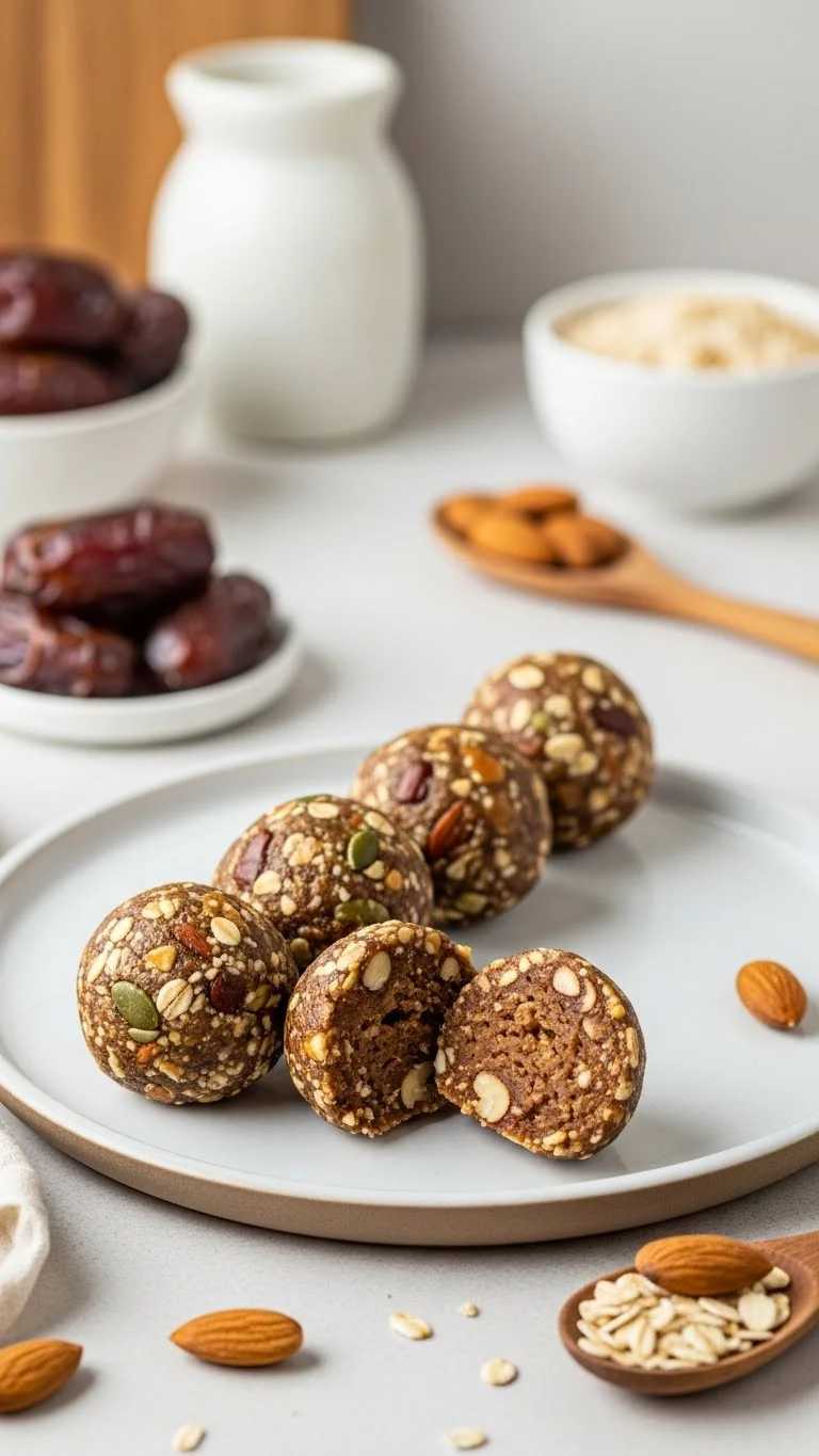Healthy Vegan Date Energy Balls