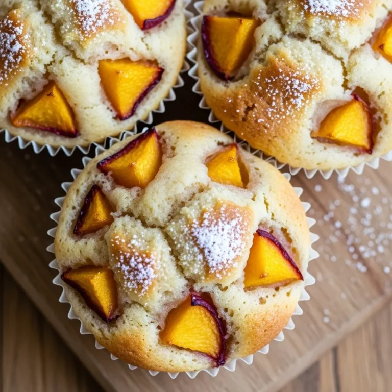 Peach Muffins
