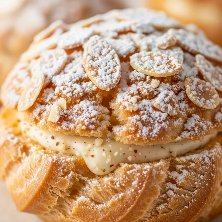 Almond Cream Puff Pastry