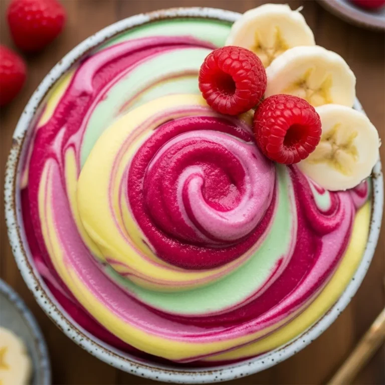 Banana Berry Nice Cream