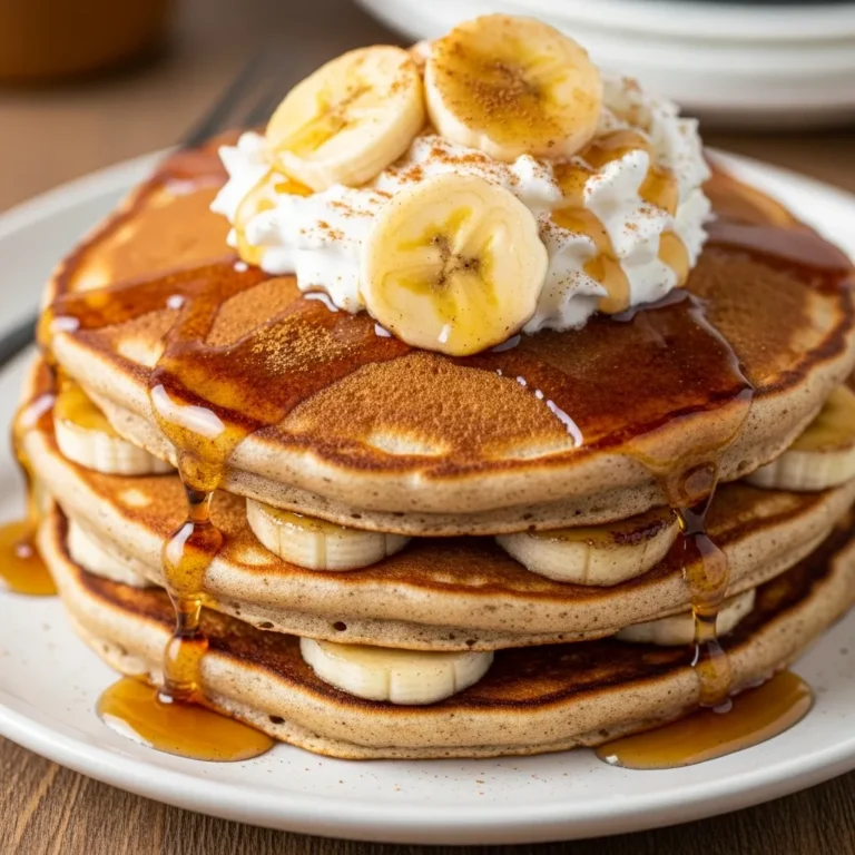 Banana Cinnamon Pancakes