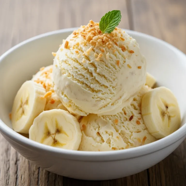 Banana Coconut Ice Cream