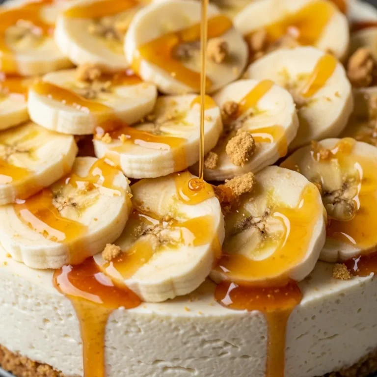 Banana No-Bake Cheesecake