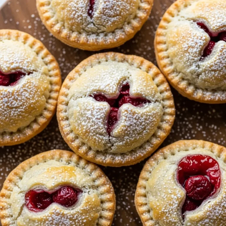 Cherry Puff Pastry Hand Pies – Sweet Desserts