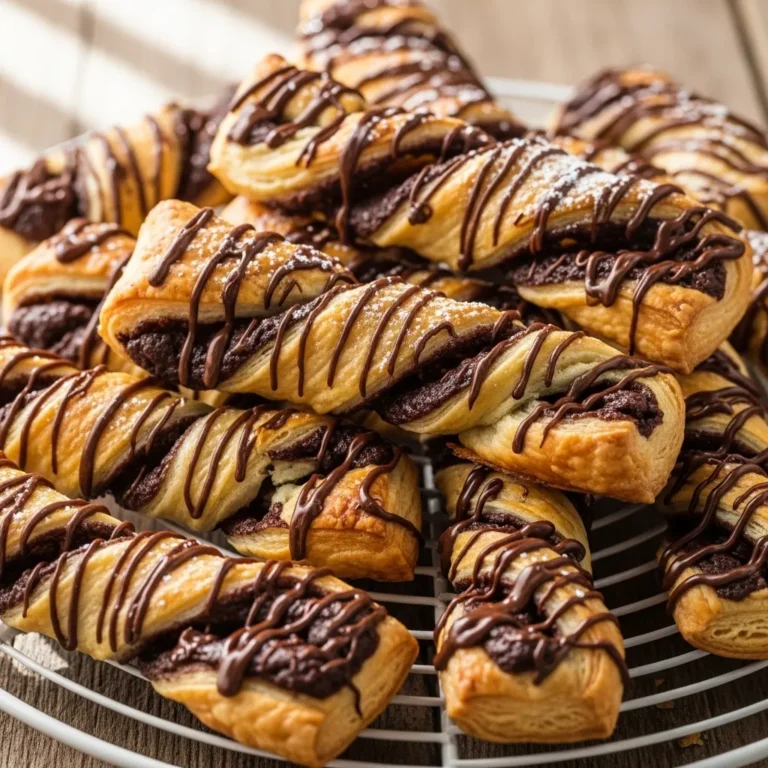 Chocolate Puff Pastry Twists
