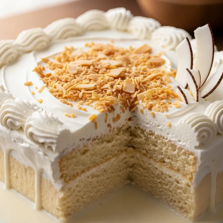 Coconut Tres Leches Cake