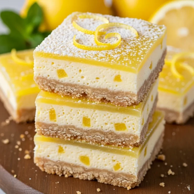 Greek Yogurt Lemon Bars