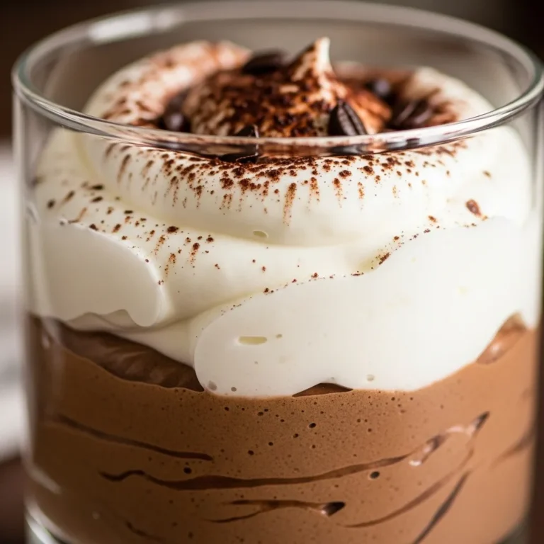Greek Yogurt Mocha Mousse