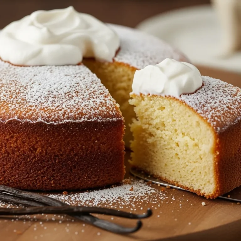 Greek Yogurt Vanilla Cake