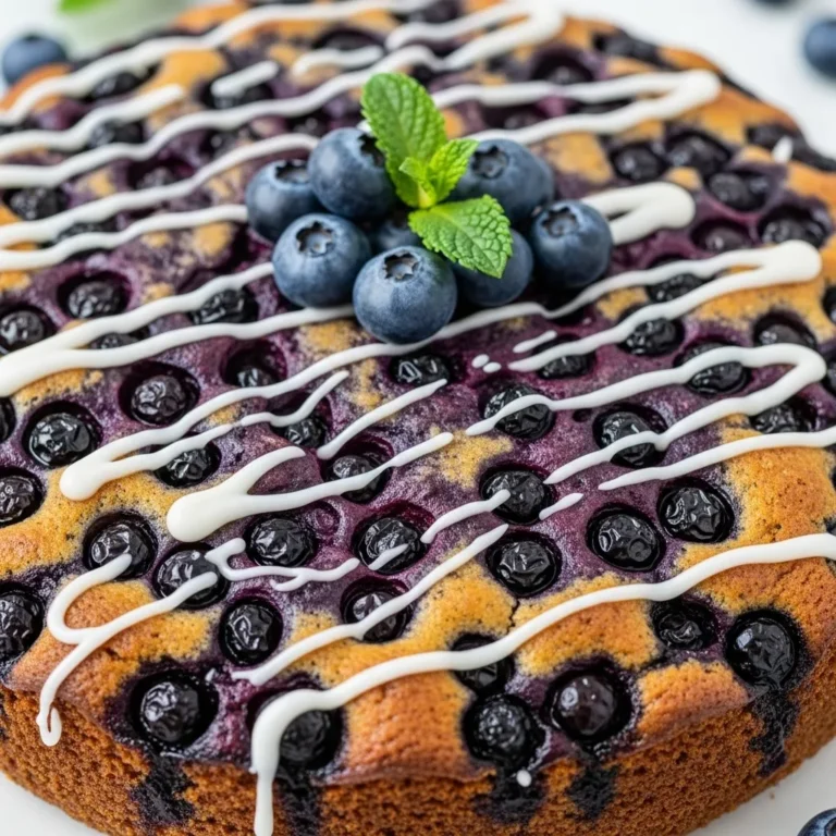 Keto Blueberry Cake
