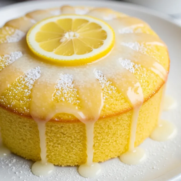 Keto Lemon Cake