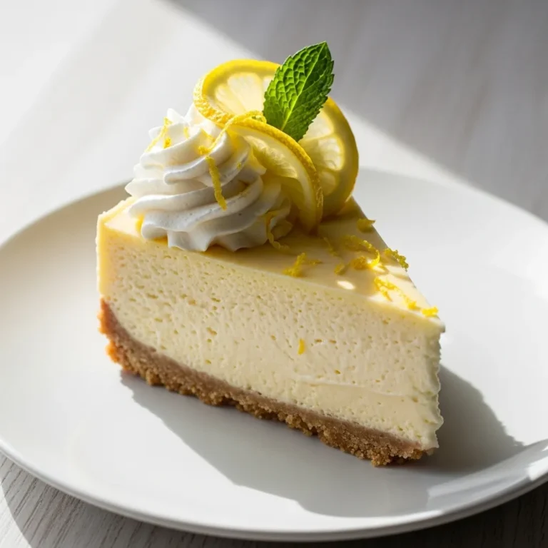 Keto Lemon Cheesecake