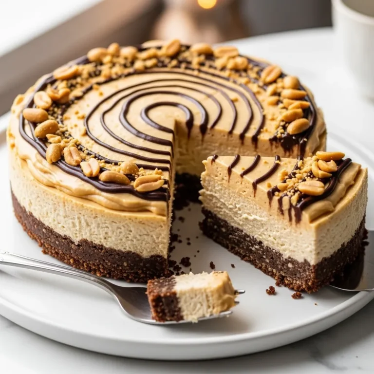 Keto Peanut Butter Cheesecake
