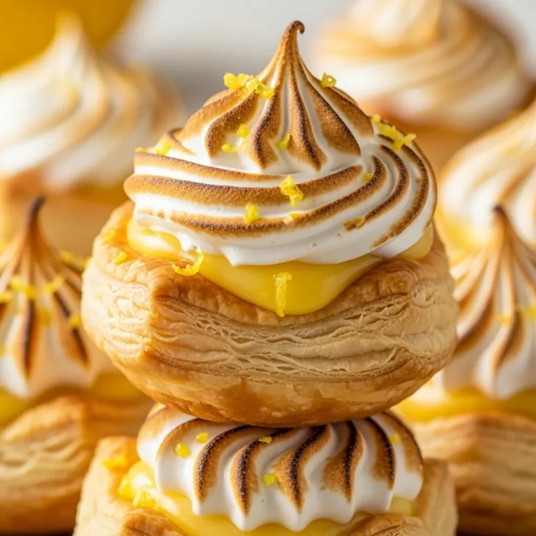 Lemon Meringue Puff Pastry