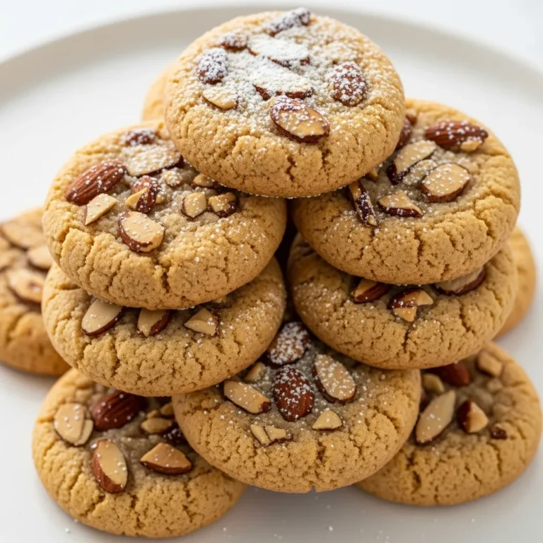 Easy Microwave Almond Cookies – Soft, Chewy & Quick Dessert Recipe
