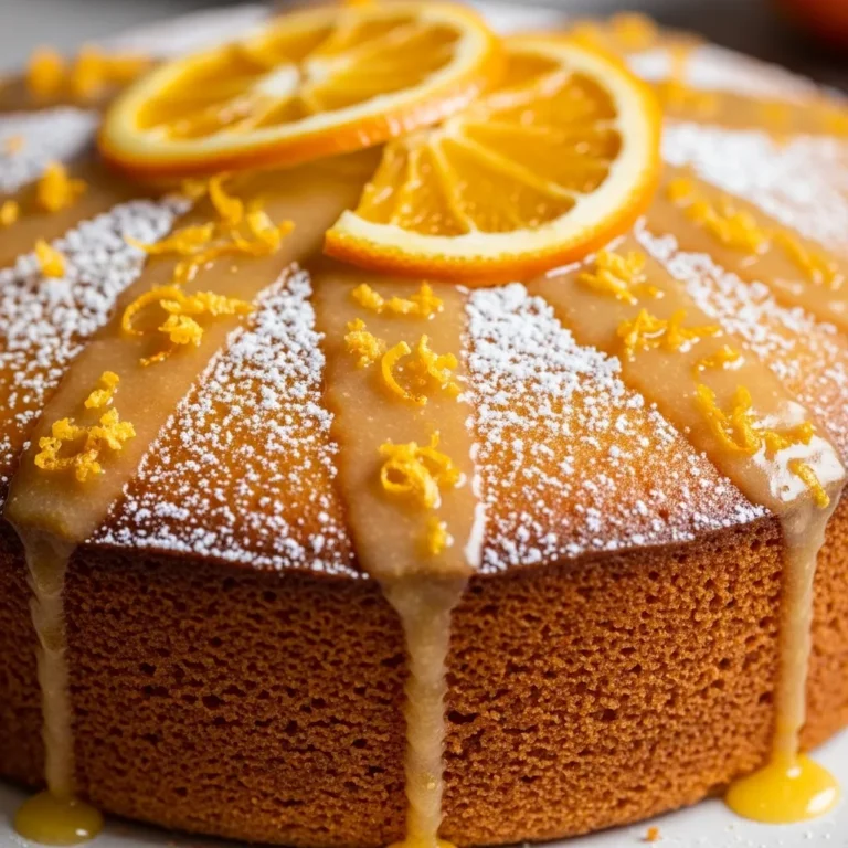 Moist Orange Cake