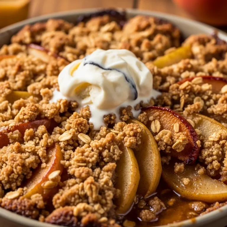 Old-Fashioned Apple Crisp – A Healthy Easter Dessert Everyone Loves
