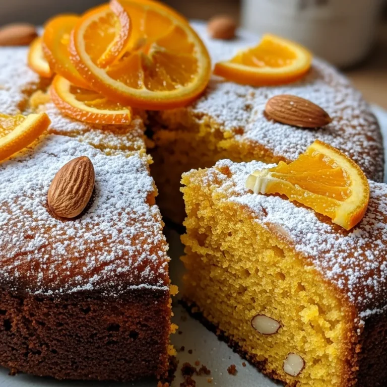 Best Orange Almond Cake Recipe
