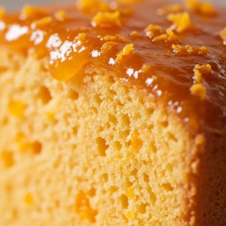 Fresh Orange Sponge Cake Recipe