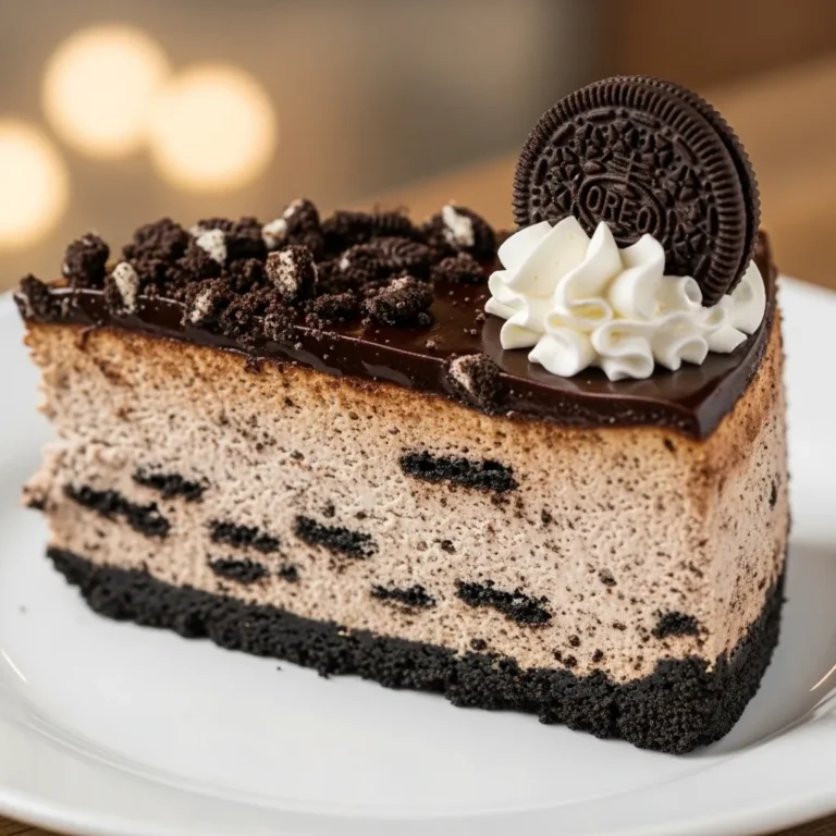Oreo Chocolate Cheesecake