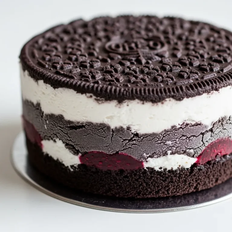 Oreo Frozen Dessert Cake