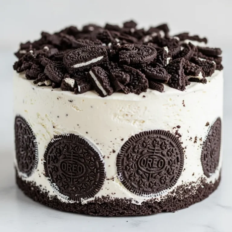 Oreo Ice Cream Cake