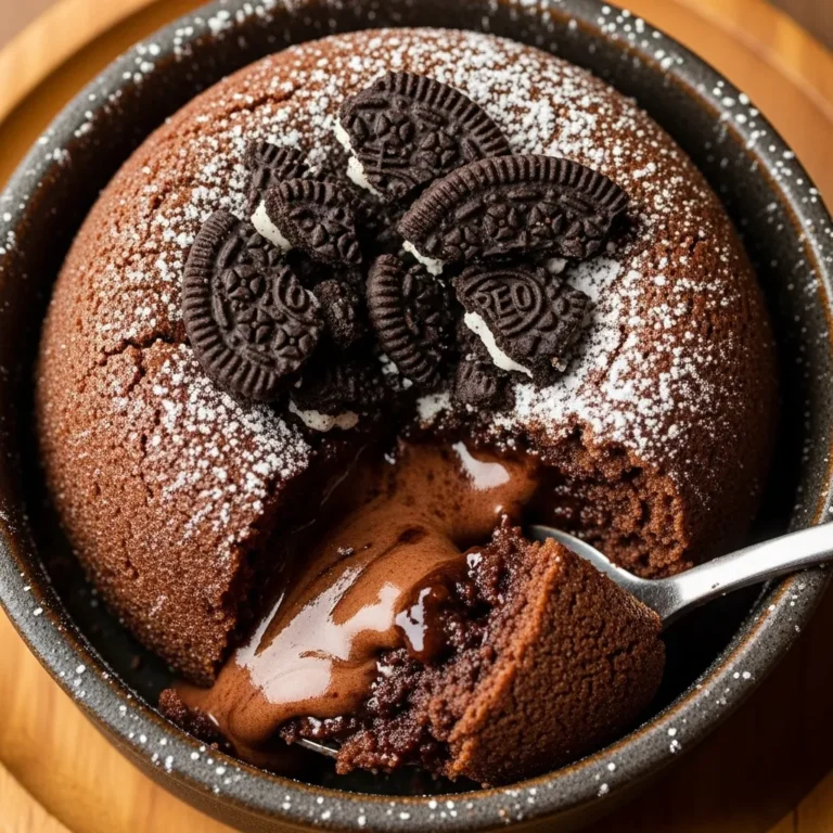 Oreo Lava Cake