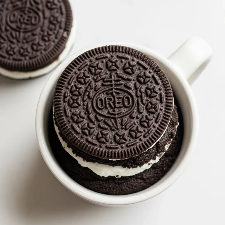 Oreo Microwave Mug Cake