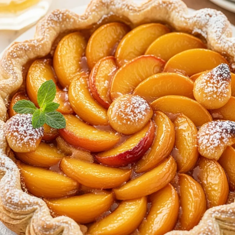 Peach Tart