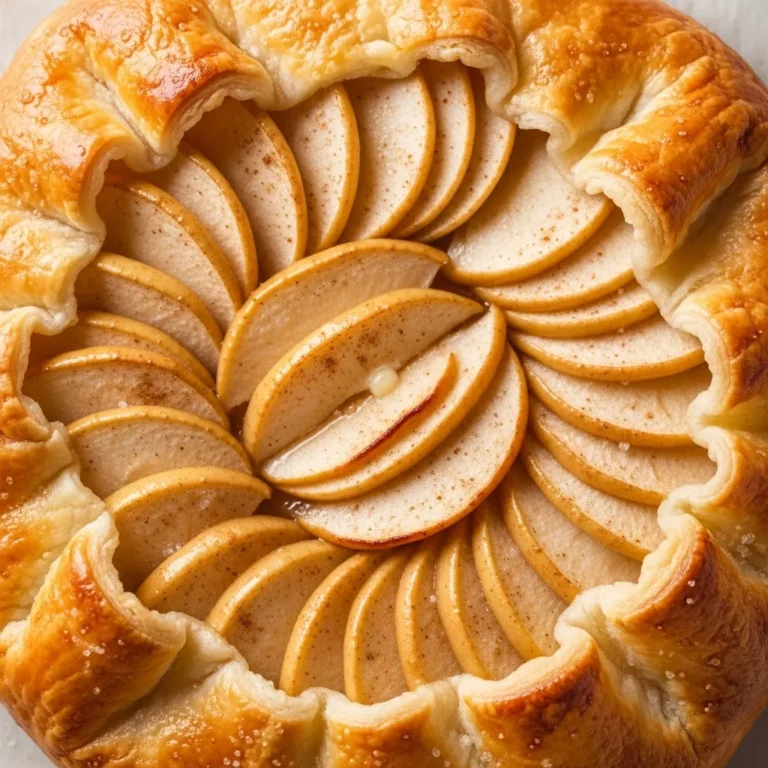 Puff Pastry Apple Galette