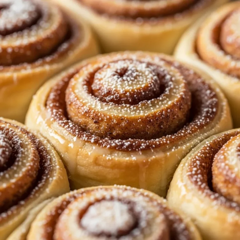 Puff Pastry Cinnamon Rolls