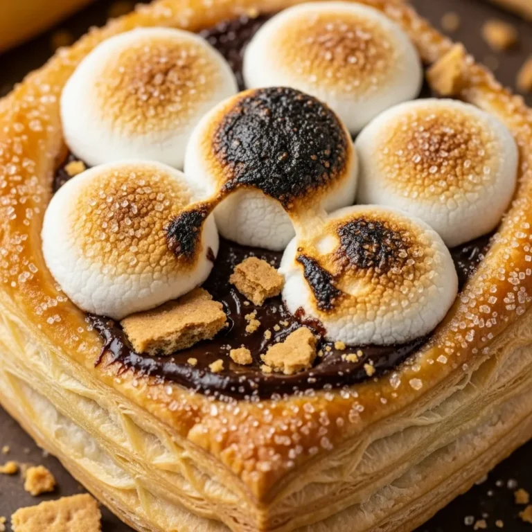 S’mores Puff Pastry Dessert