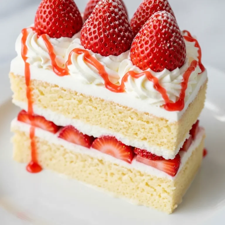 Strawberry Tres Leches Cake