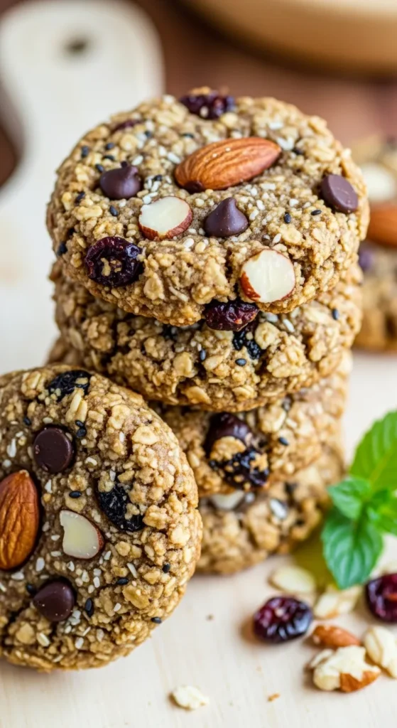 Healthy Sugar-Free Flourless Energy Cookie