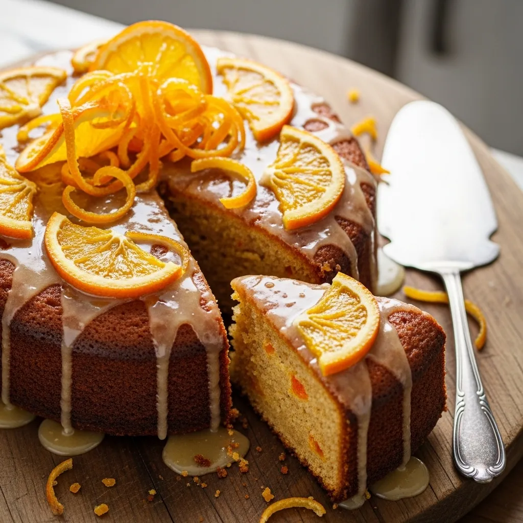 Moist Orange Cake