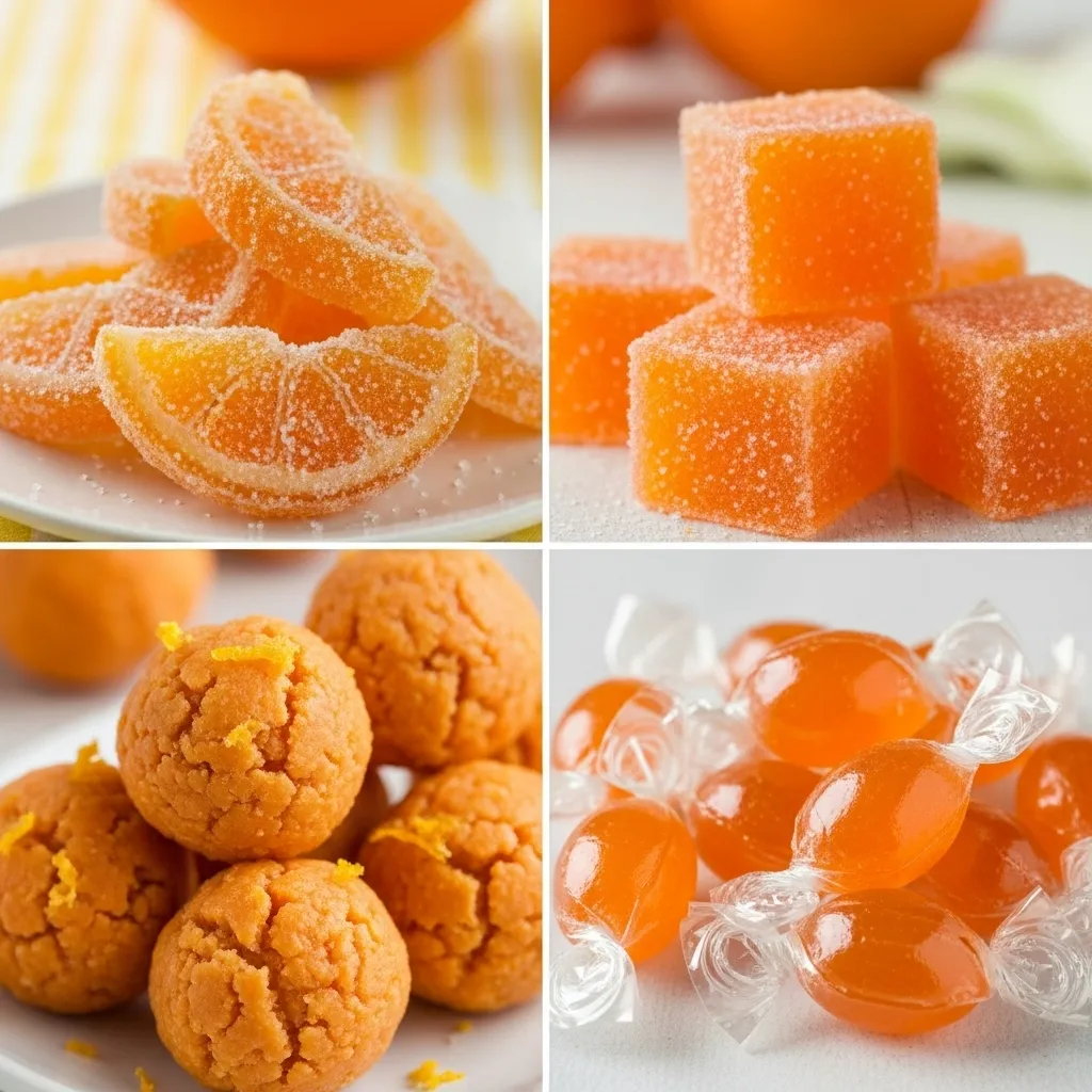 Classic Homemade Orange Candy