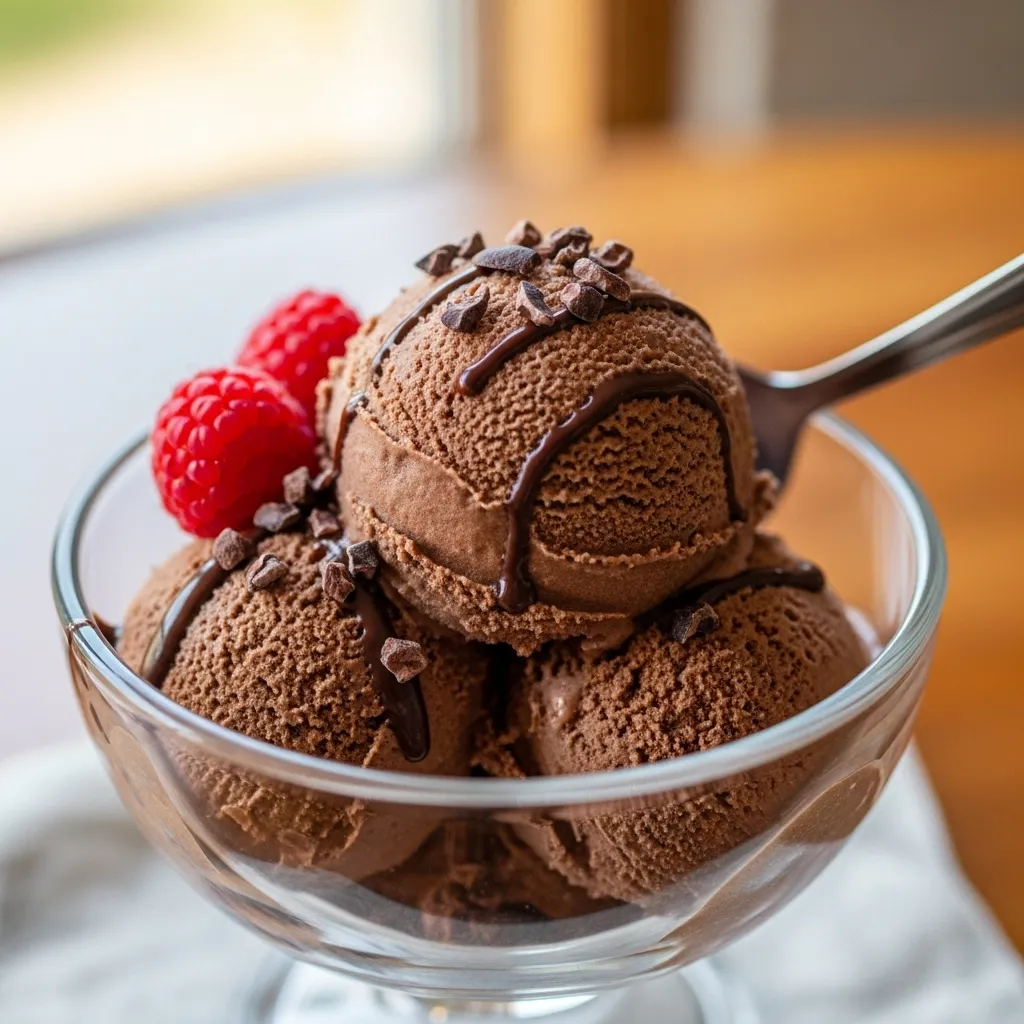 Easy Vegan Chocolate Ice Cream Just In 5 Minutes