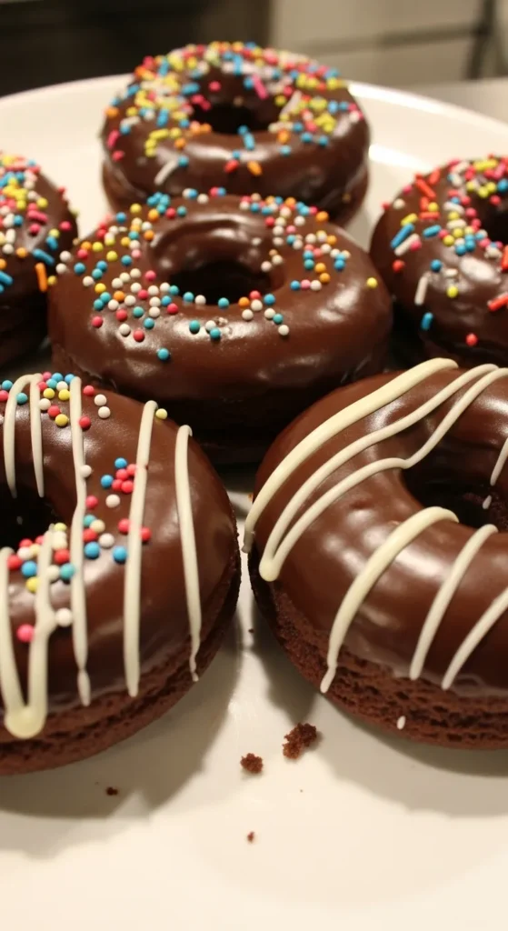 Microwave Chocolate Donut