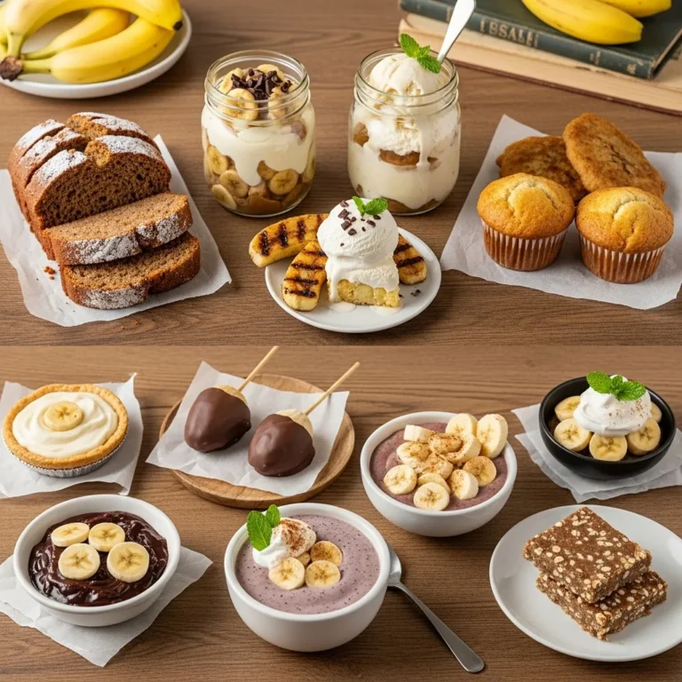 top 10 Recipe Easy Quick Banana Dessert Recipes