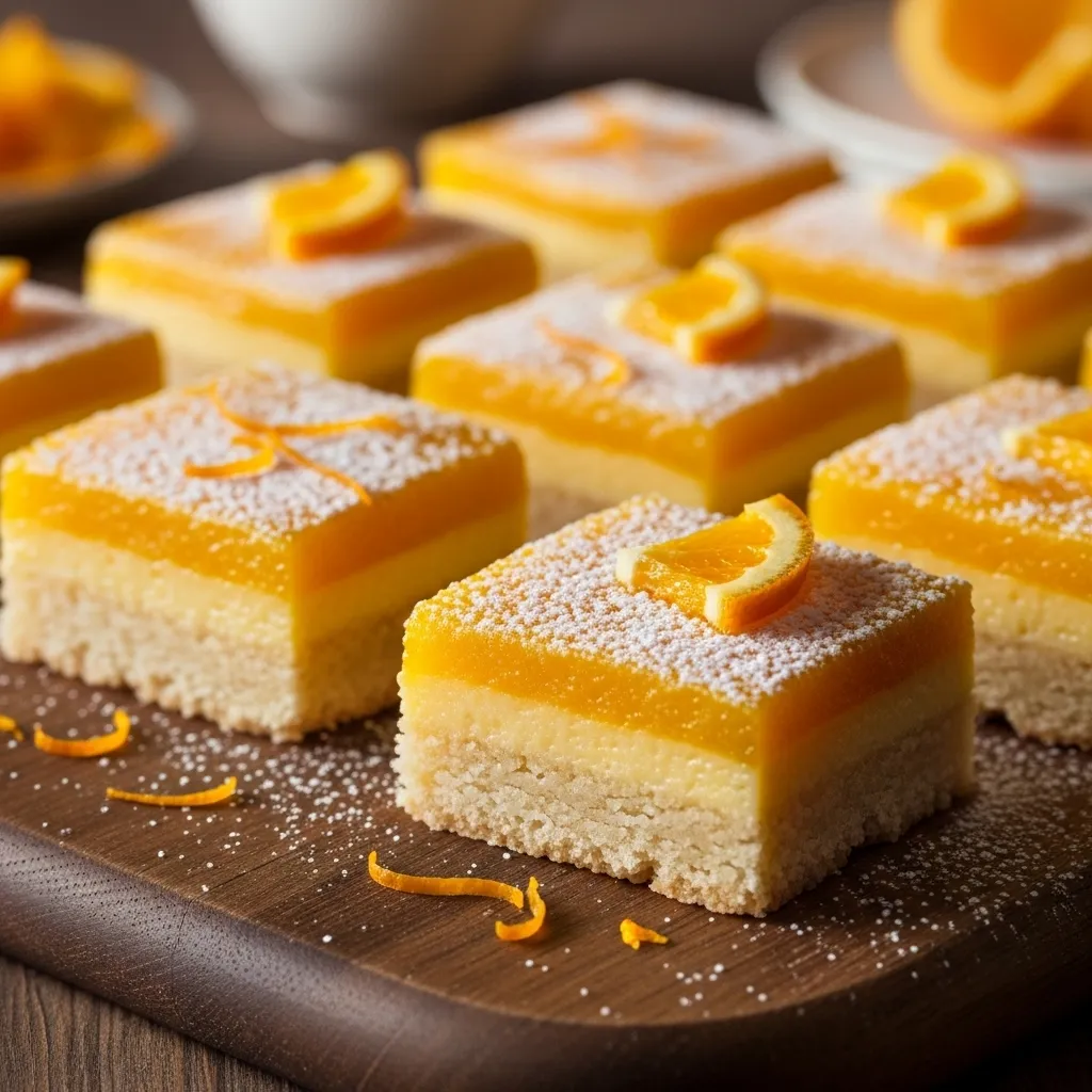 Orange Bars Recipe