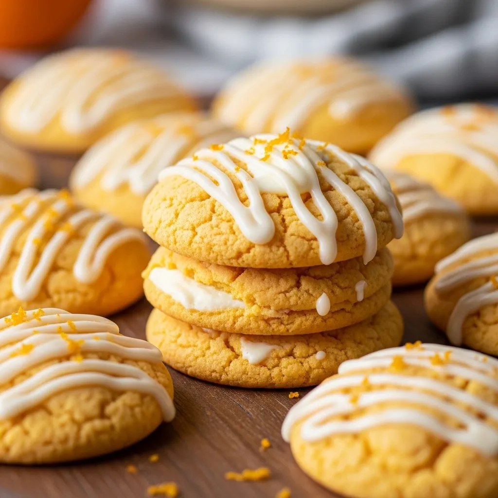 Orange Creamsicle Cookies