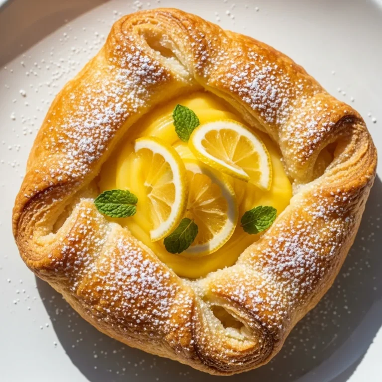 Lemon Puff Pastry.