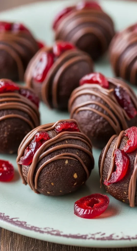 Cherry Bourbon Balls Recipe