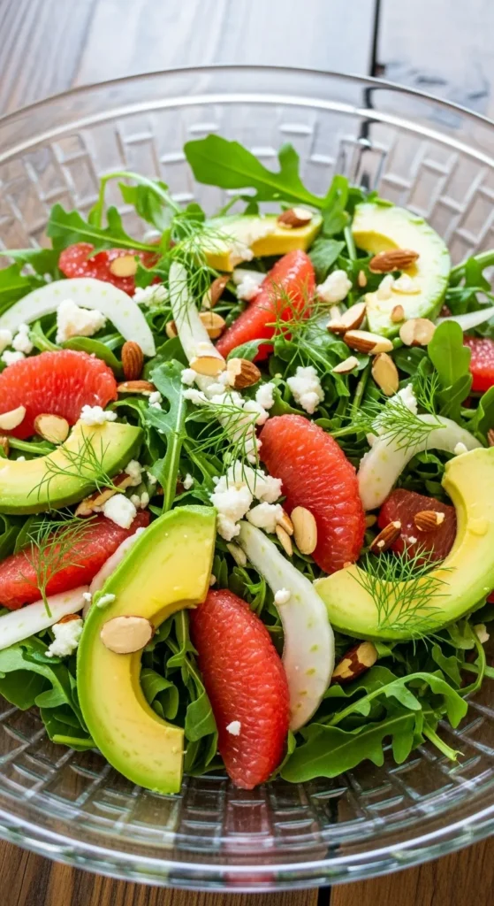 Avocado, Grapefruit & Fennel Salad