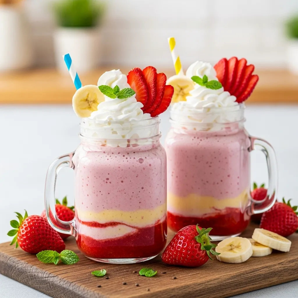 Strawberry Banana Smoothie