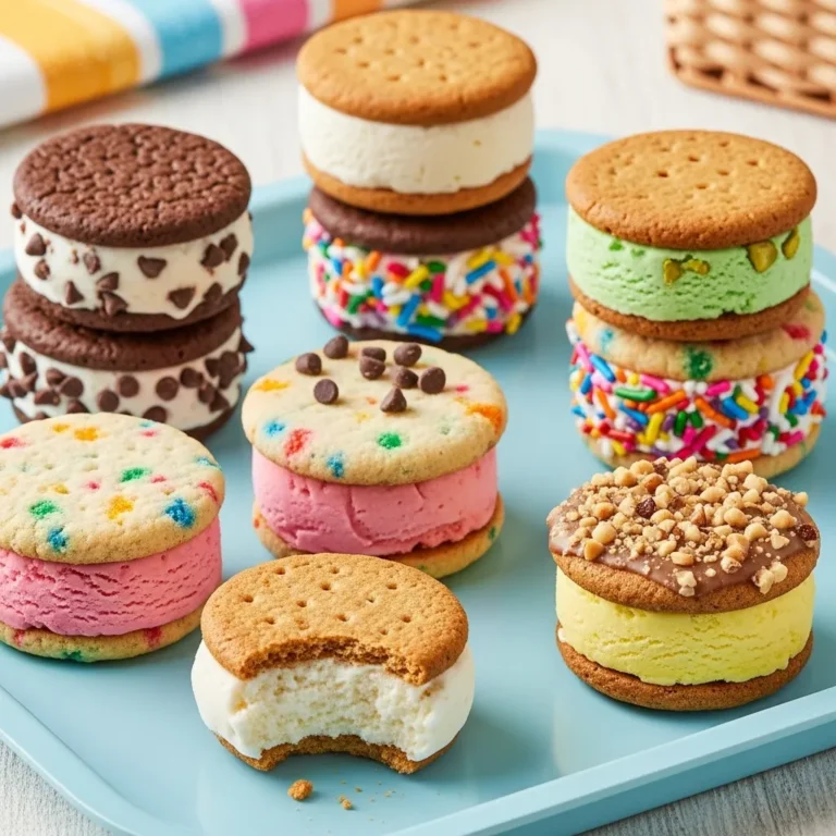 Mini Ice Cream Sandwiches