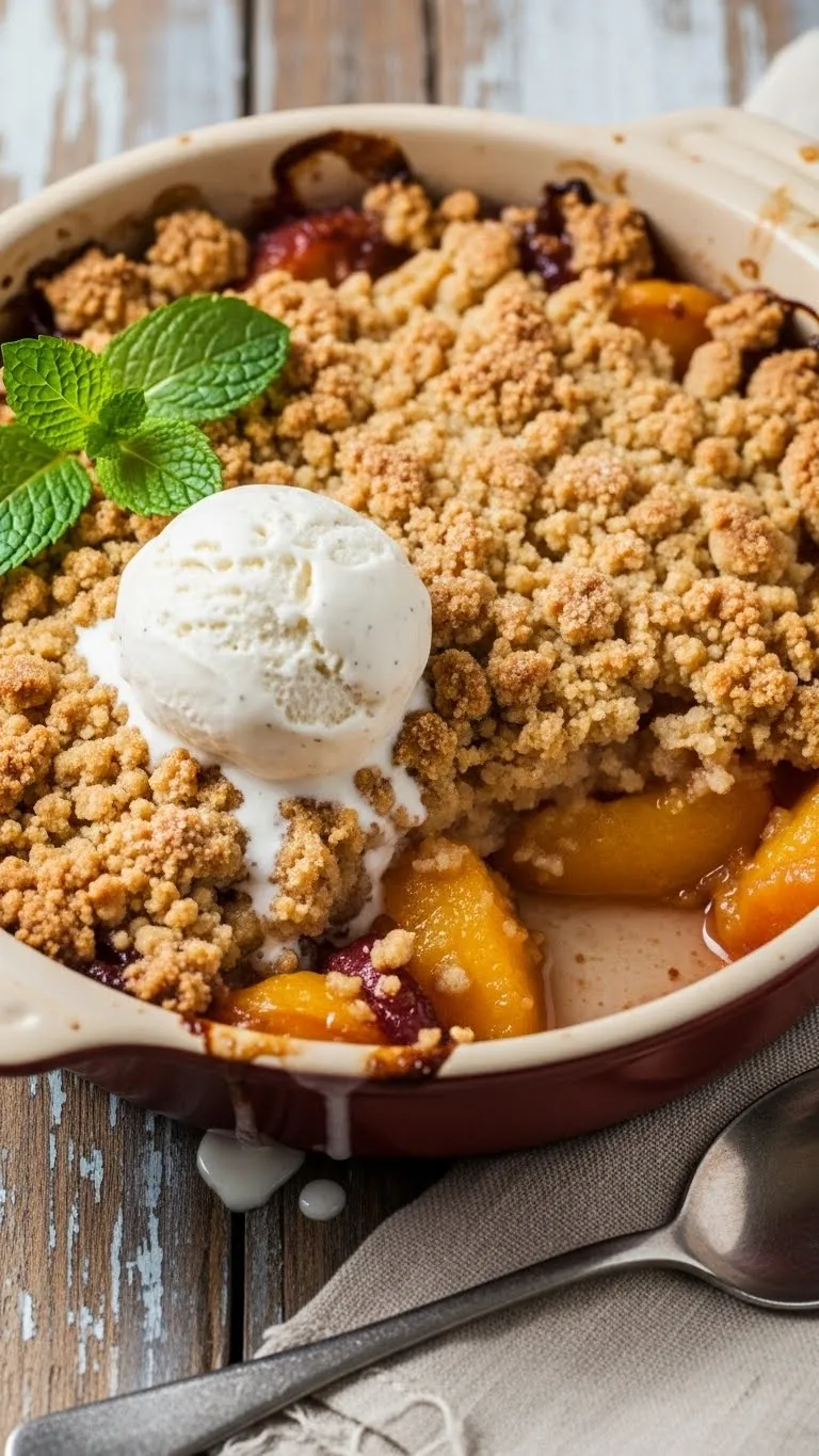 Peach Crumble Recipe
